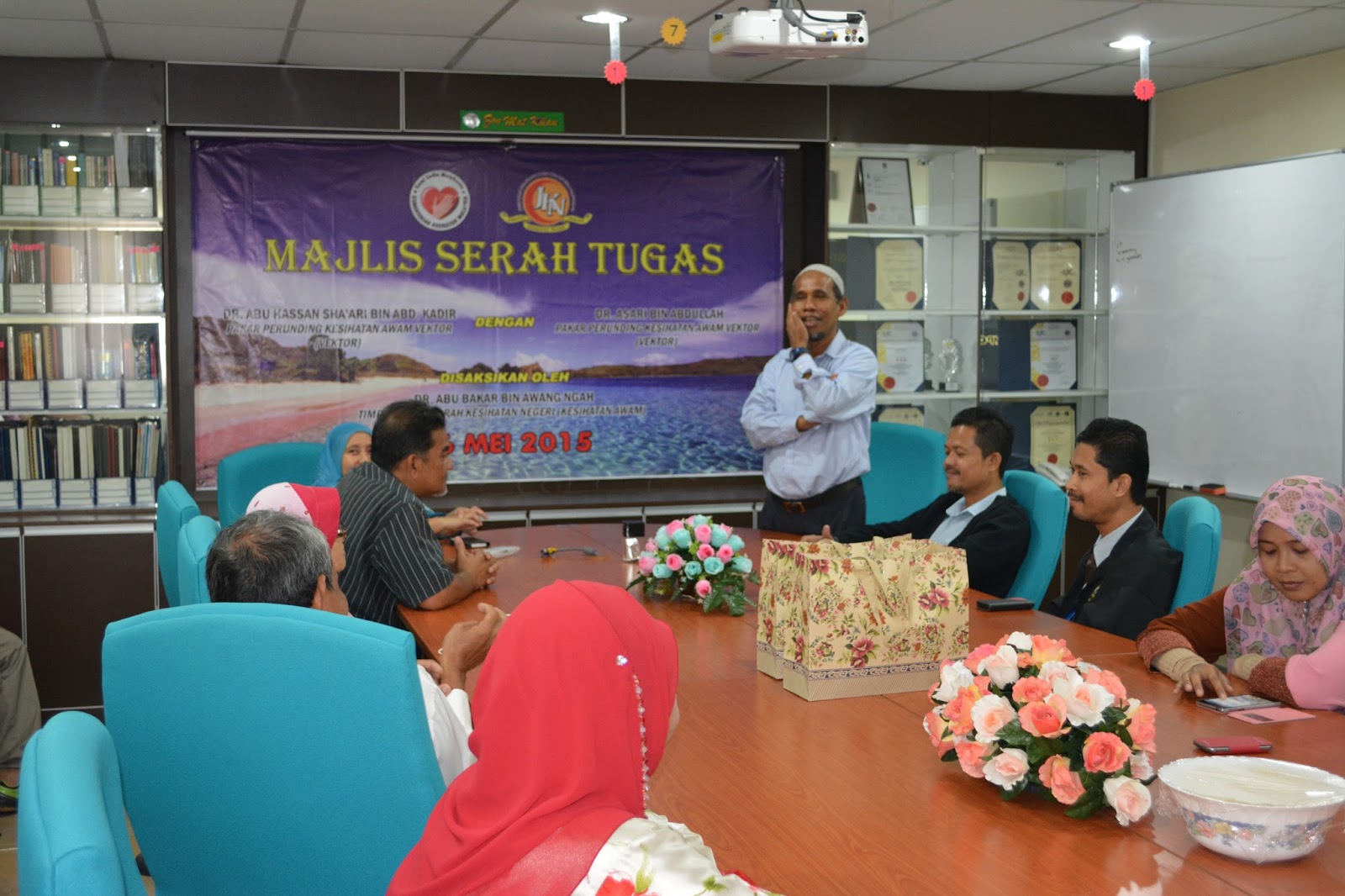 Majlis Serah Tugas &amp; Jamuan Perpisahan KPPK Vektor - Unit Kawalan