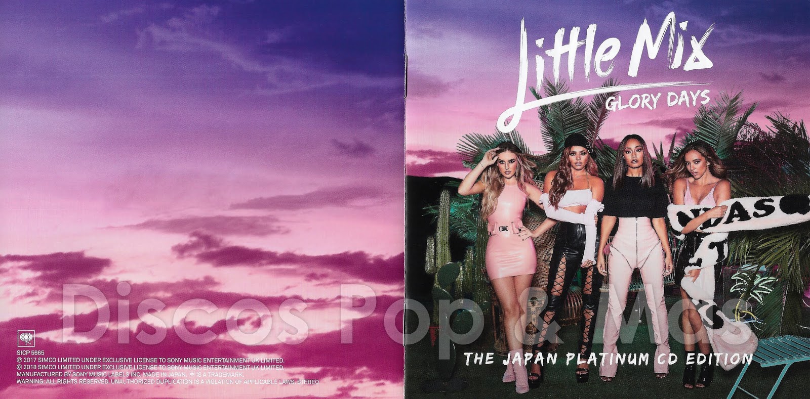 Discos Pop And Mas Little Mix Glory Days The Japan Platinum Cd Edition