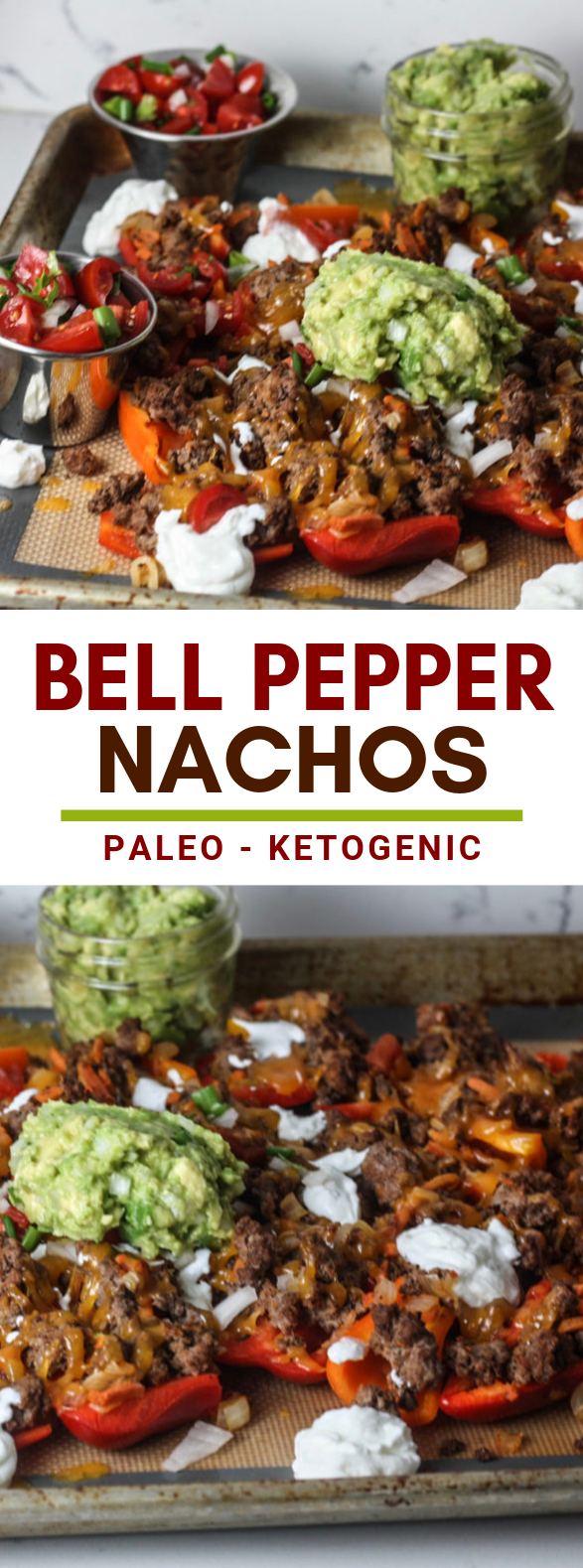 Bell Pepper Nachos #paleo #ketodiet