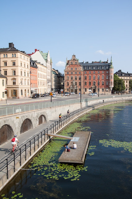 Quartiere di Norrmalm-Stoccolma