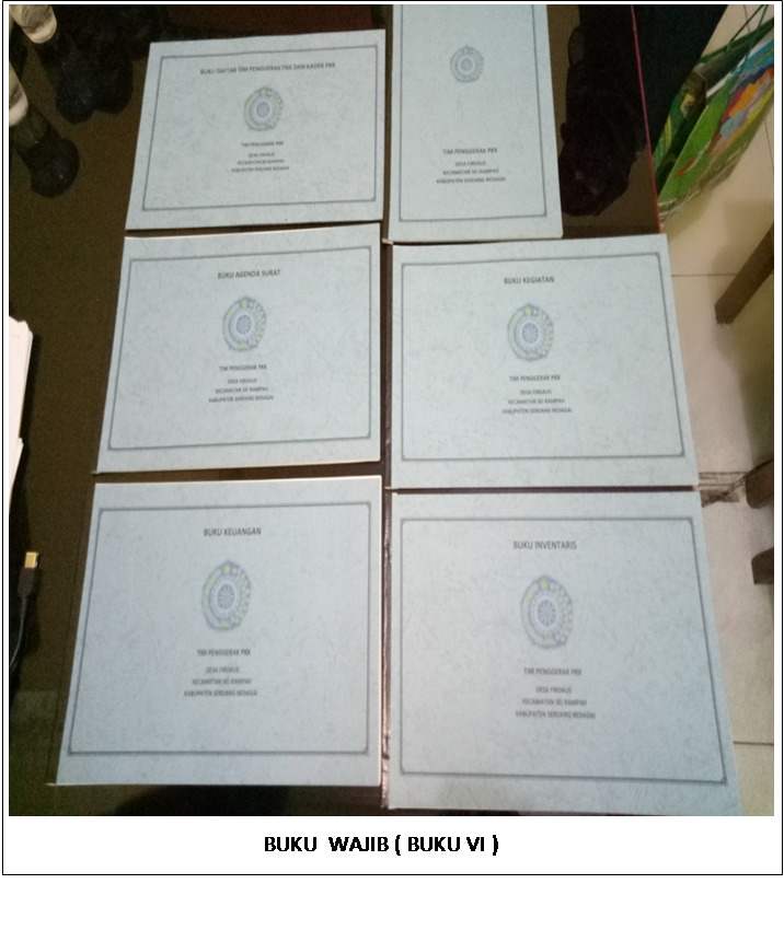 Dasa Wisma Contoh Buku Kegiatan Pkk Pokja PKK