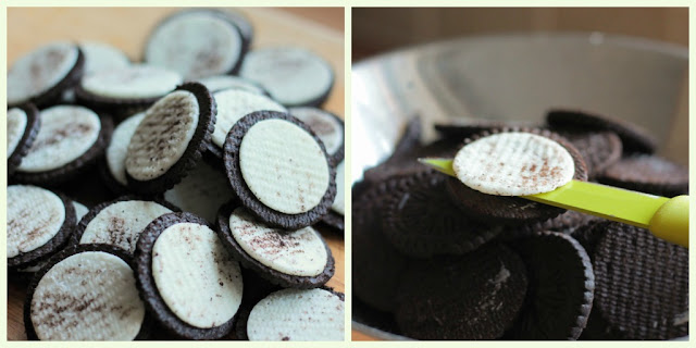 5 Ingredients Oreo Cheesecake, quick and easy to make and to top it all off it's no bake!! www.goodfoodshared.blogspot.com