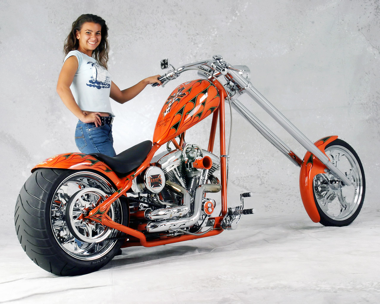 factory chopper motorcycles