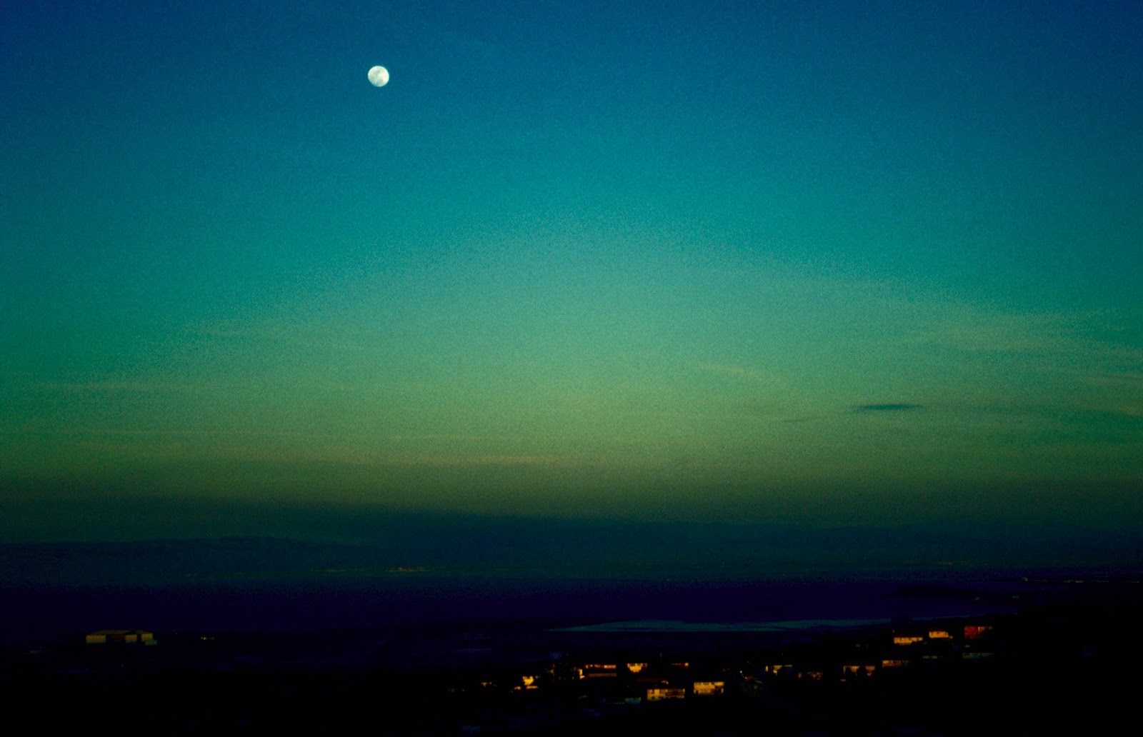 José Sinclair Photography Sunset Moonrise, Santa Clara Valley