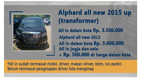 Sewa Alphard Semarang