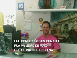 H M L CONFECÇÕES PATROCINADOR