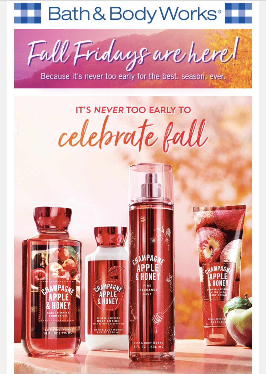 Life Inside the Page Bath & Body Works Today's Email August 2, 2019