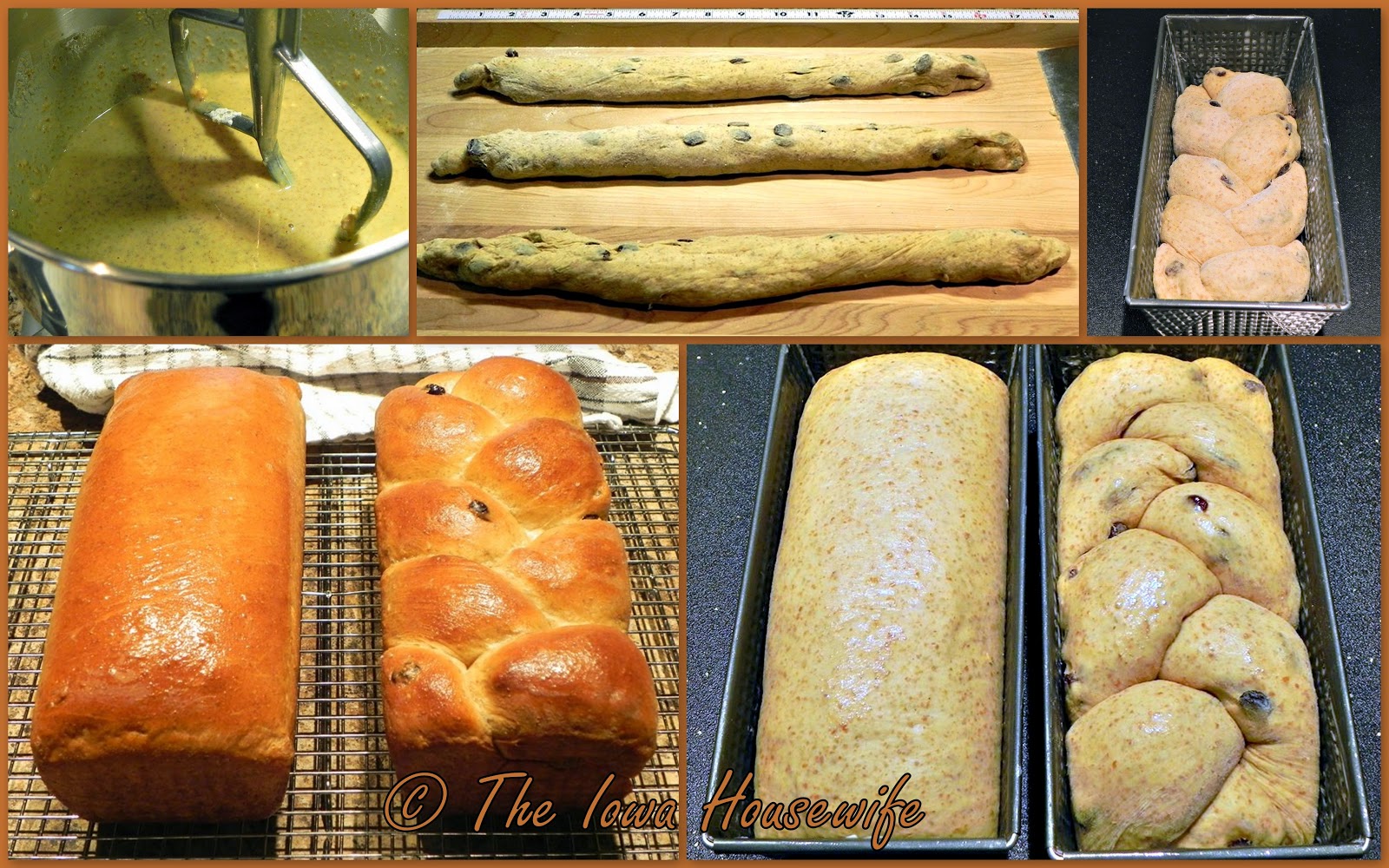 The Iowa Housewife Raisin Bran Bread