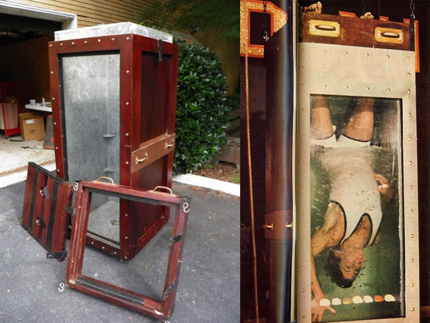 Wild About Harry Water Torture Cell Used In The Great Houdinis Up For Auction