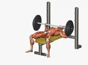 Bench press technique 