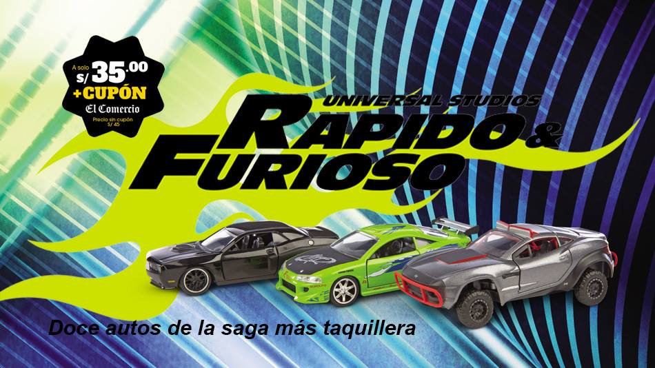 coleccion rapido y furioso 1/32 el comercio