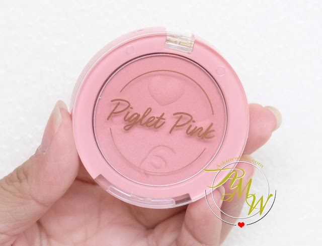 a photo of Tony Moly Piglet Pink Blusher 02 Review by Nikki Tiu of askmewhats.com