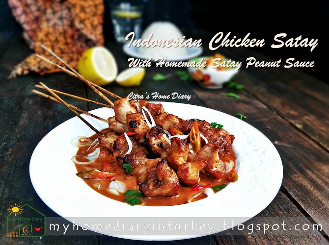 Citra's Home Diary: AUTHENTIC INDONESIAN SATAY RECIPE / RESEP SATE AYAM