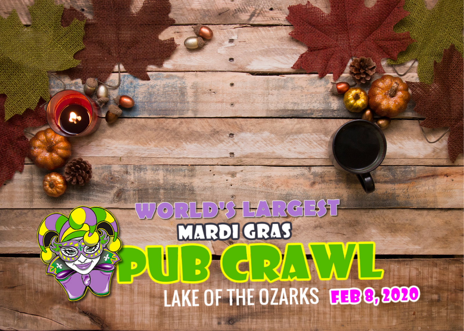Lake of the Ozarks Mardi Gras Pub Crawl Reasons to be Thankful for the