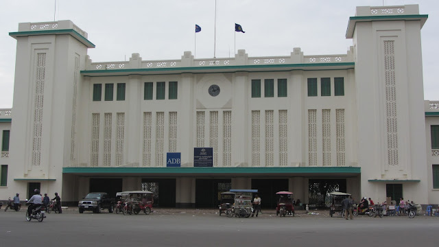 Train station Phnom Penh in Cambodia