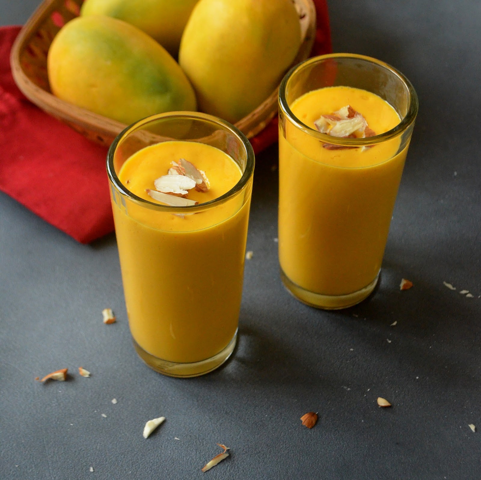 Indulge... Mango Milkshake Recipe How to make fresh Mango Milkshake