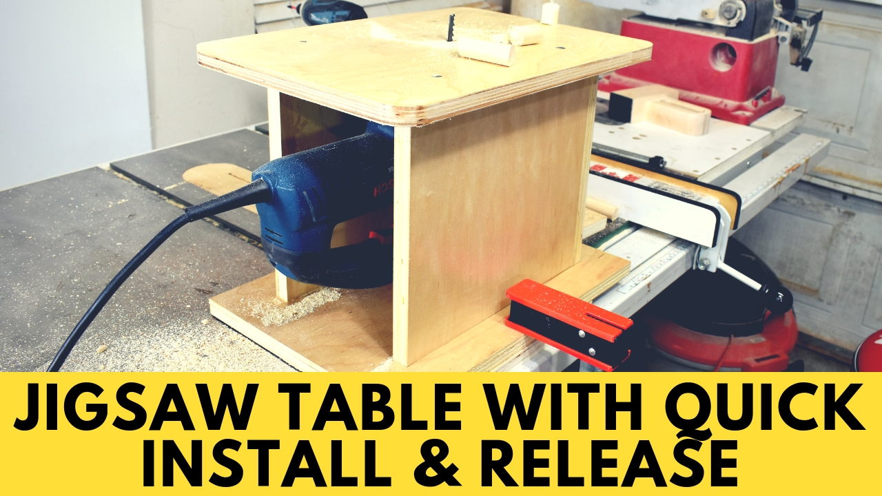 Jax Design Jigsaw Table with Quick Install and Release