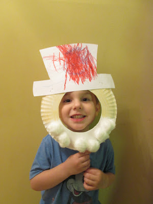 walk in the sunshine: Uncle Sam Paper Plate Mask