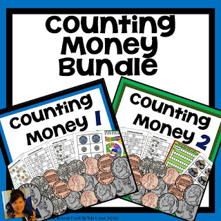 FOUR Coin Activities For First Grade