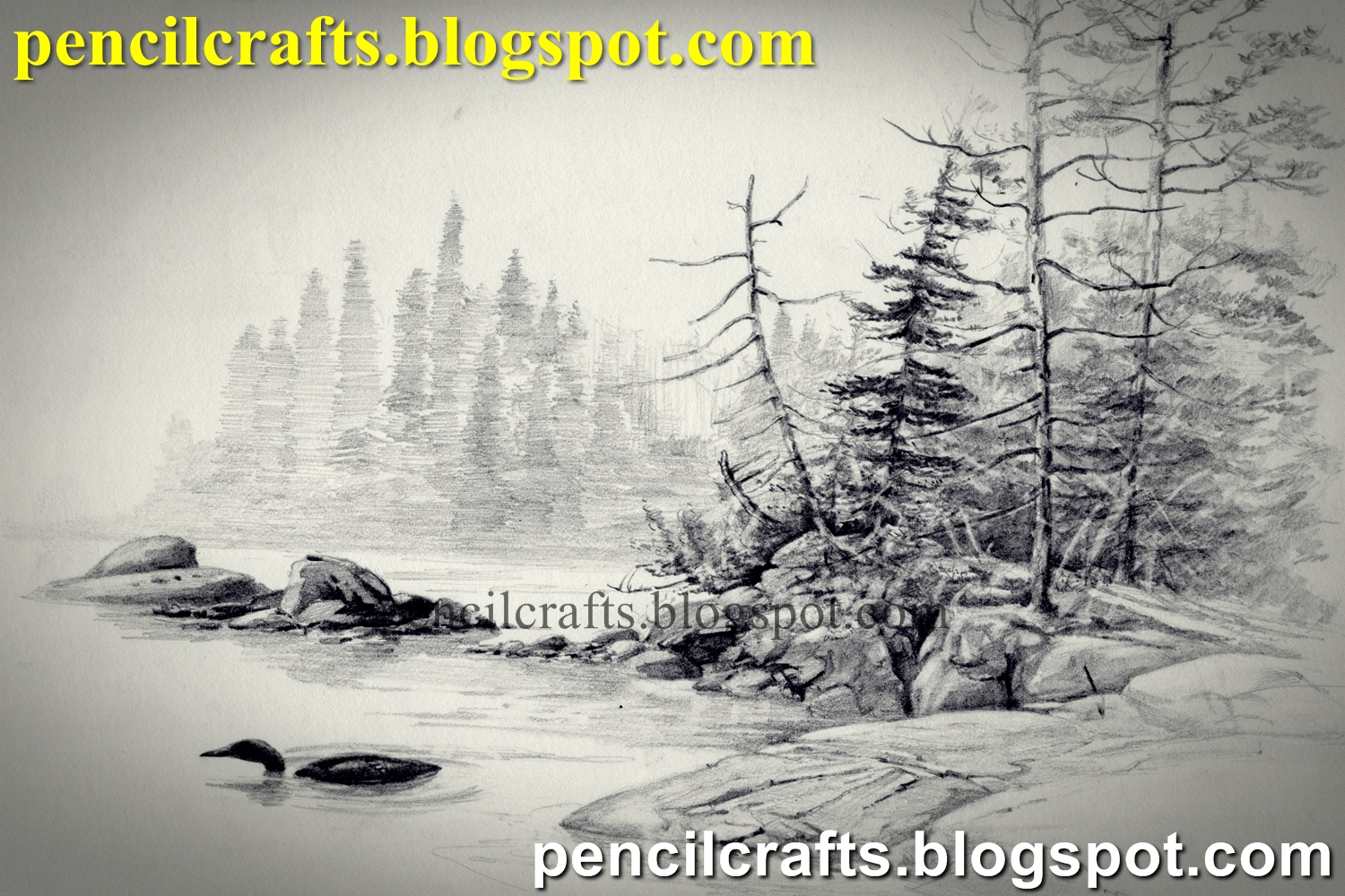 Best 15+ Pencil Drawings and Sketches of Nature Pencil Drawing of Nature