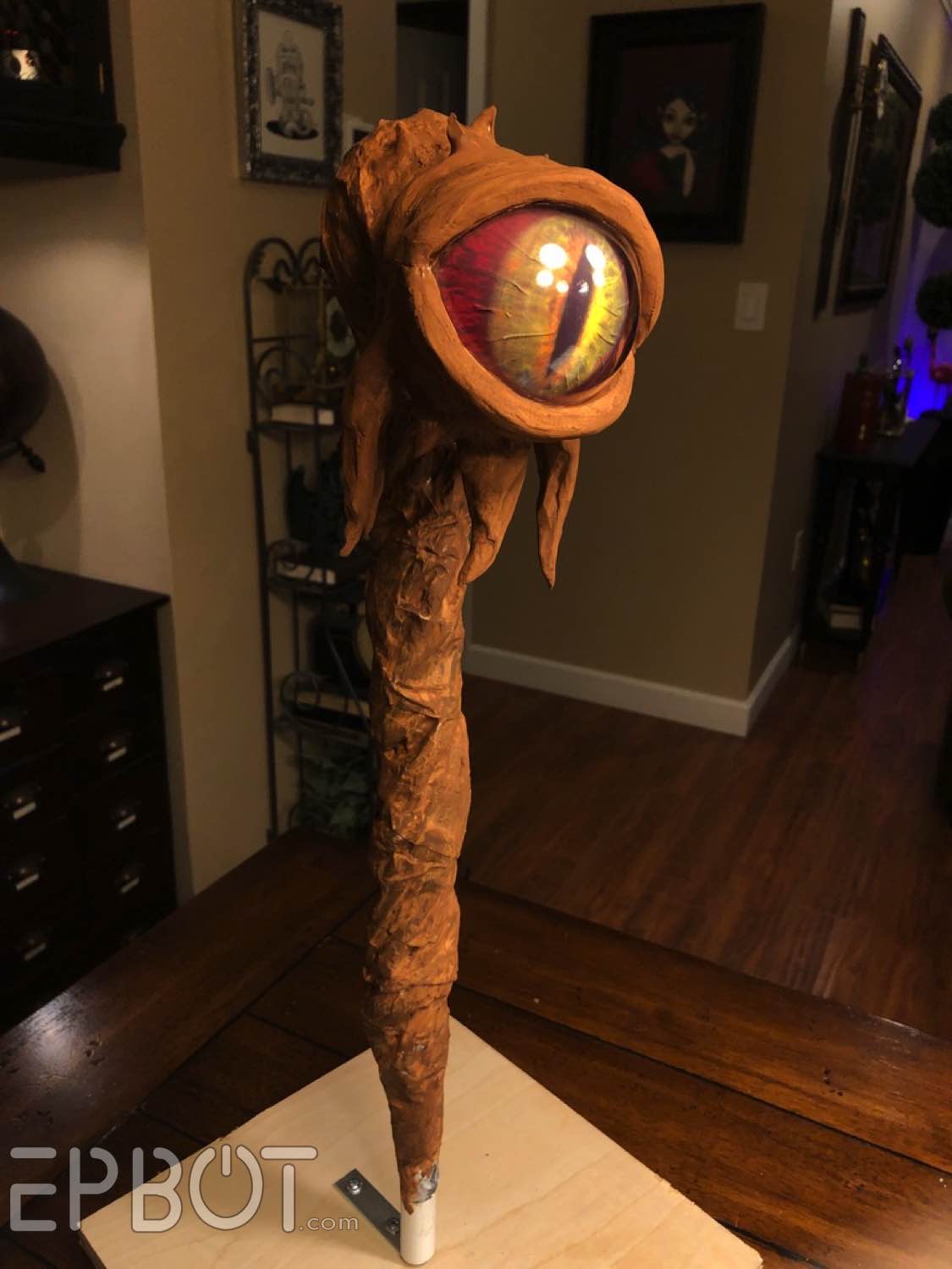 EPBOT The Pupil The Master We Made The Trash Compactor Creature From Star Wars!