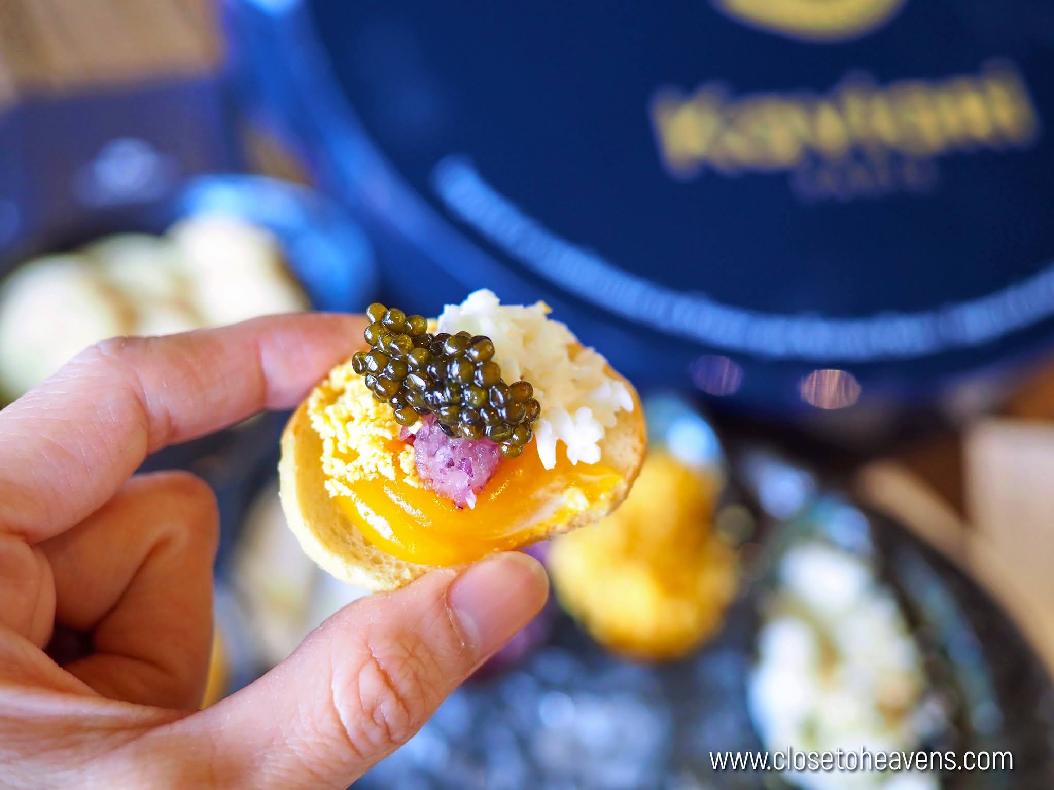 Copper Buffet เสิร์ฟ Kaviari caviar แบรนด์ระดับโลกจากฝรั่งเศส