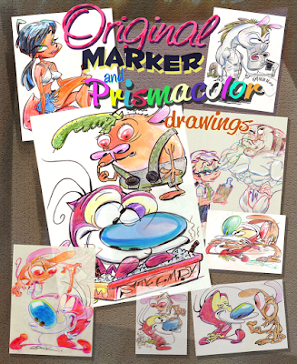 9 x 12 marker prismacolor art for sale