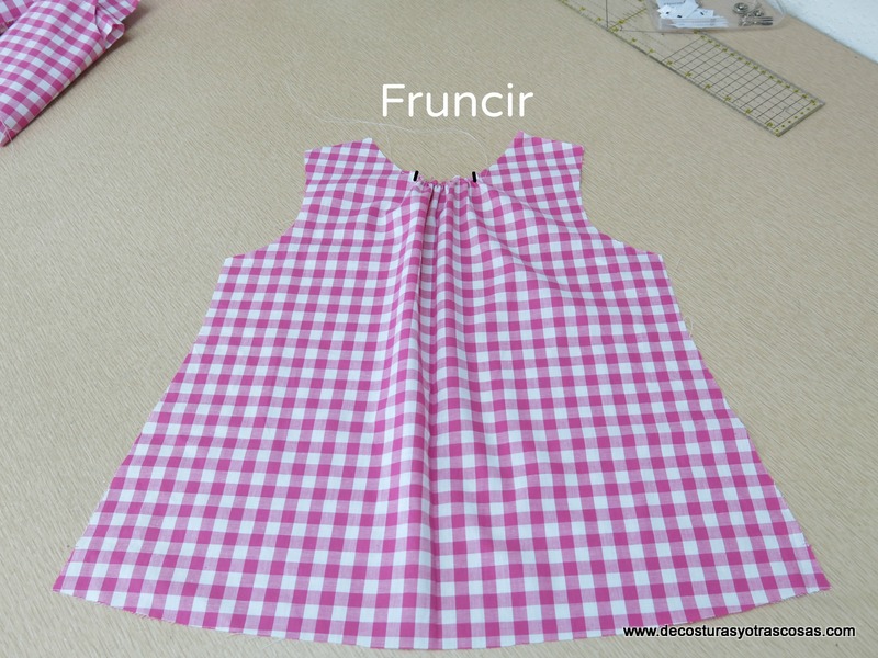 De costuras y otras cosas: BLUSÓN PARA EN VICHY