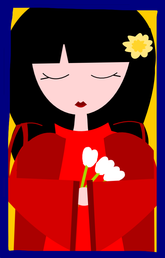 kokeshi card