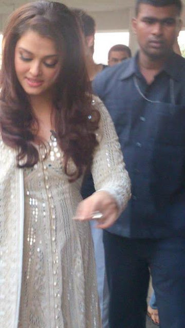 Aishwarya Shooting For Her Interview with David Frost