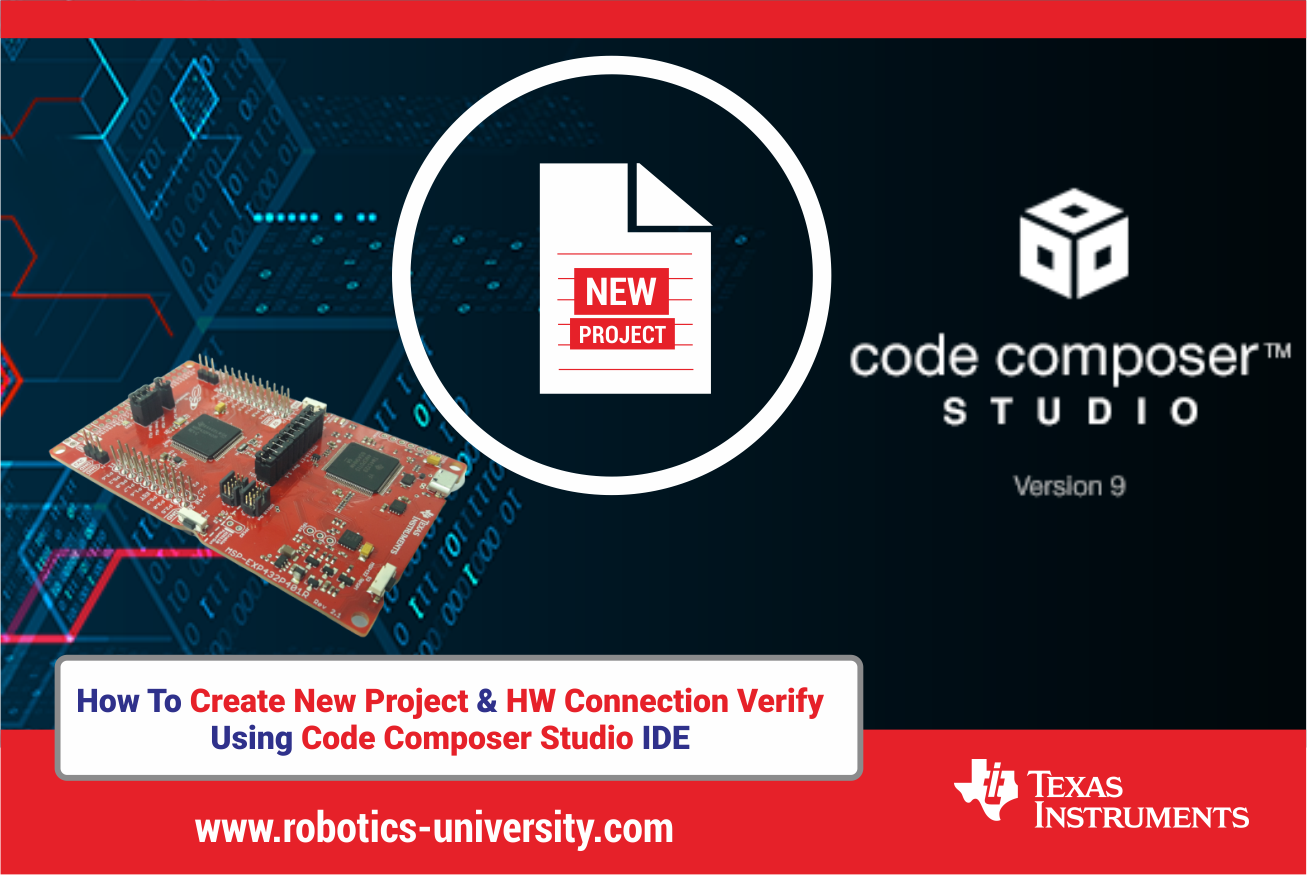 How To Create New Project and Hardware Connection Verify On Code