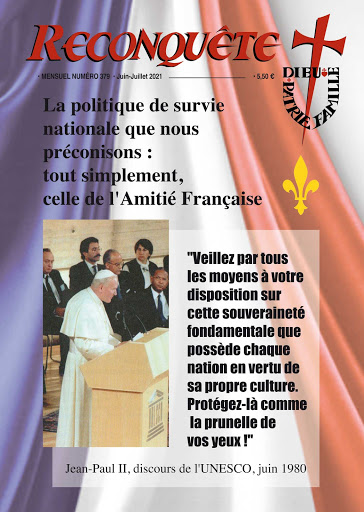 Le dernier numéro de Reconquête