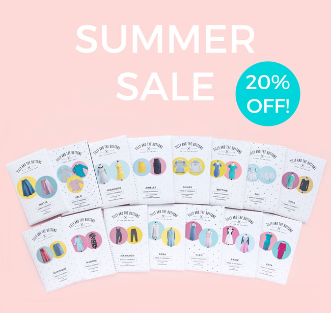 Tilly and the Buttons Summer Sale!