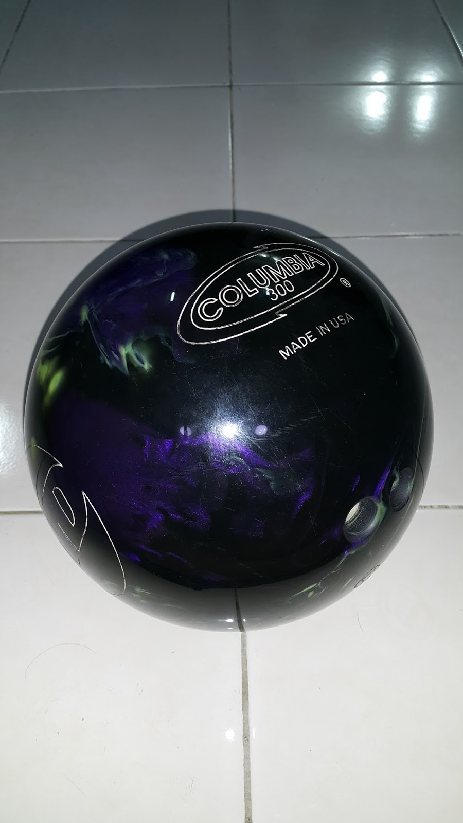KEDAI BOWLING ONLINE Polyester bowling ball Columbia300 WD 11 lb