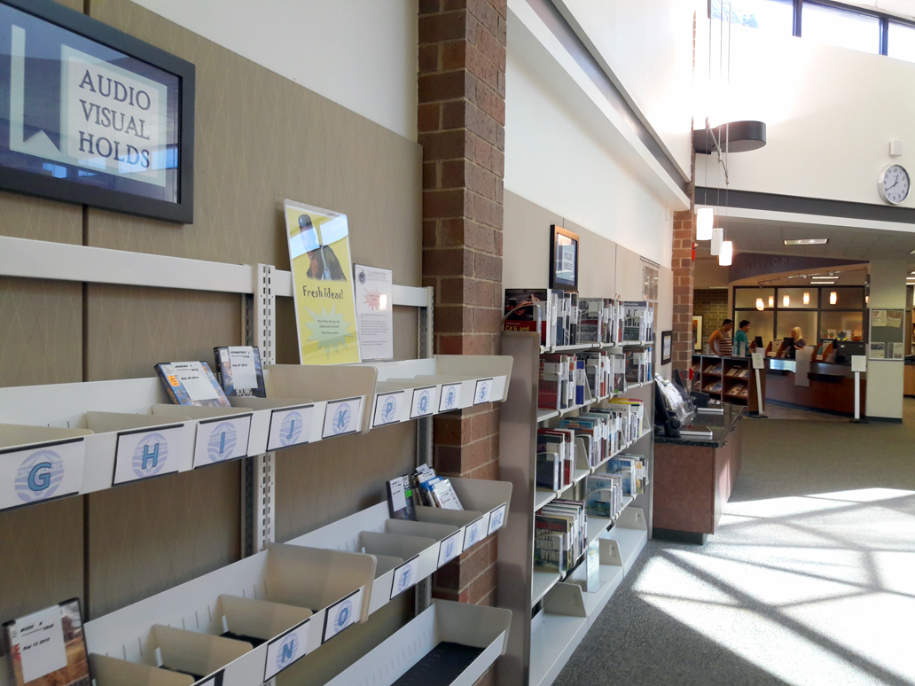 Elk Grove Village Public Library: New Library Service: Audio/Visual Holds