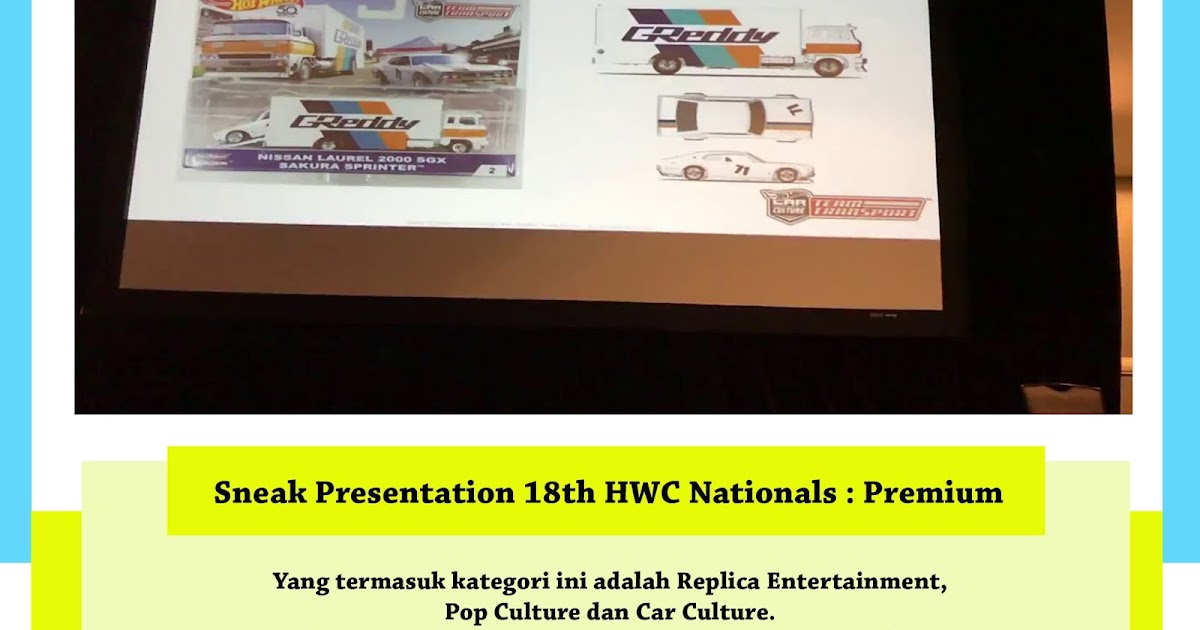 Sneak Presentation 18th HWC Nationals : Premium - Diecast Indonesia