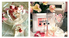 paper valentines day heart decor, paint chip decor, paint theme party, pink, valentines day, hearts, home decor, diy home decor, paper crafts, pink party decor