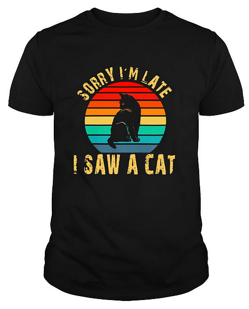 Sorry, I'm late I saw a cat ♥ Sorry, I'm late I saw a cat ♥