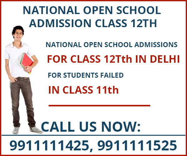 Open School admission in Delhi for Open school 10th / 12th admission