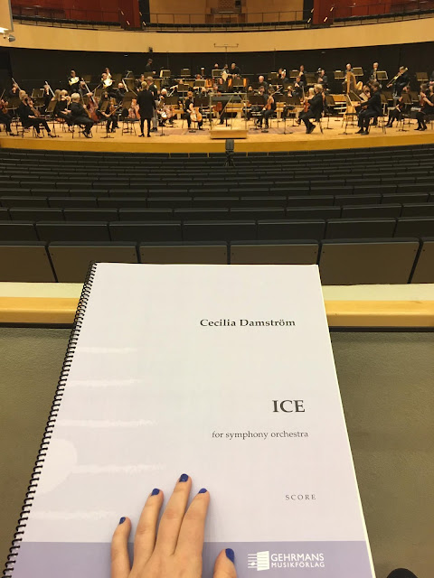 Sinfonia Lahti recording Cecilia Damström's ICE