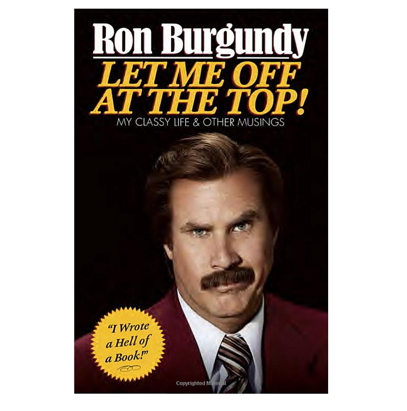 Ron Burgundy book