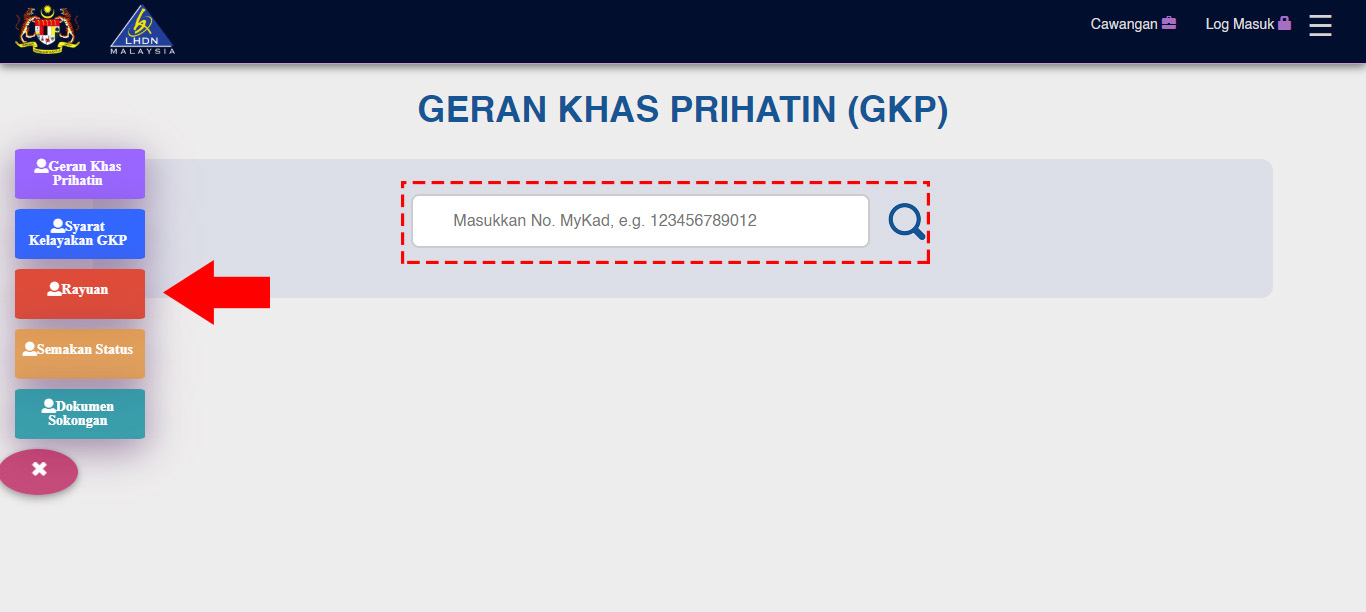 3.0 baru permohonan khas geran prihatin info Geran