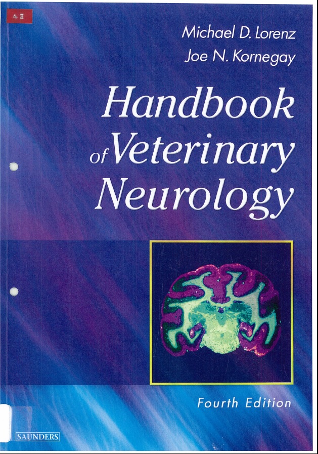 Handbook of Veterinary Neurology ,4th Edition