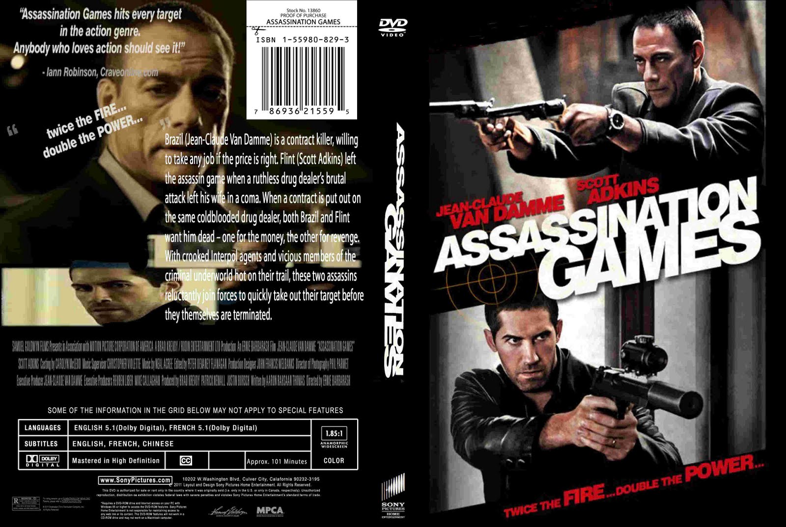 Peliculas Estrenos DVD Full y mas Assassination Games