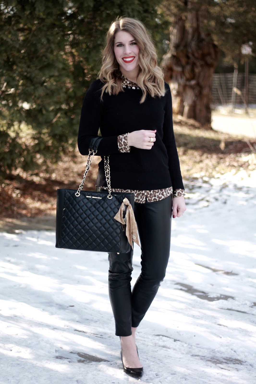 Leather and Leopard - I do deClaire