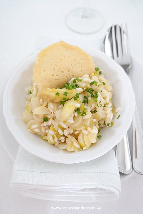 Risotto agli asparagi bianchi Zonzolando