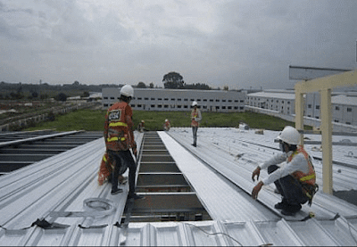 Thi công, lắp đặt mái tôn tại Vĩnh Phúc