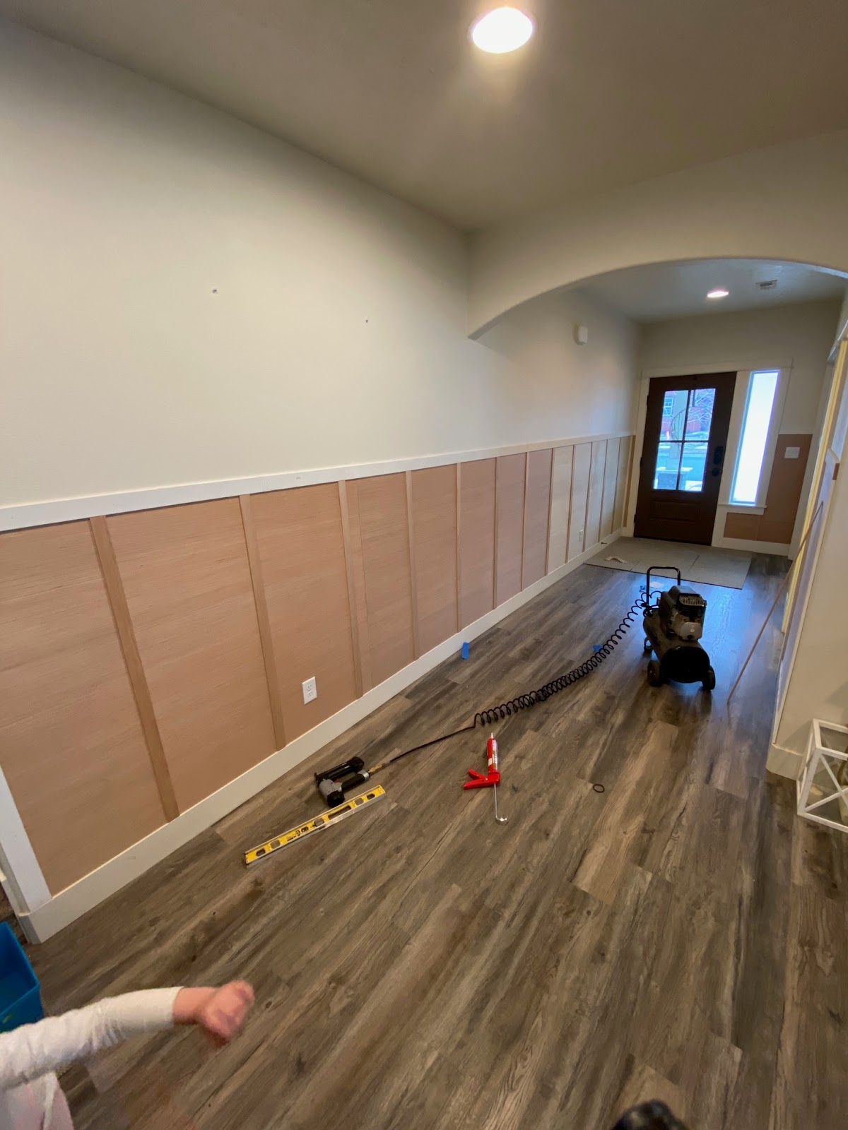 DIY Board and Batten With a hack to cut the cost! behind the diy