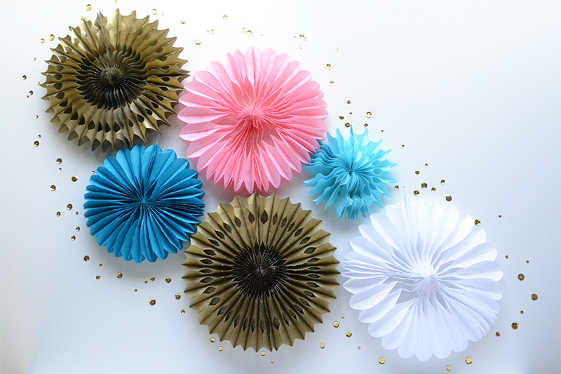 Aly Dosdall paper party decorations