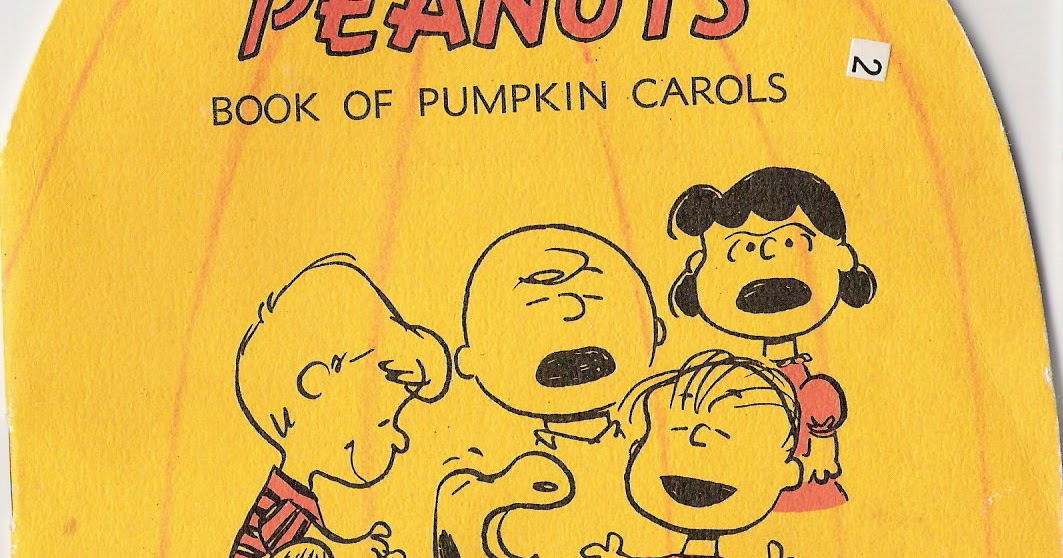 The Peanuts Book of Pumpkin Carols ~ Vintage Everyday